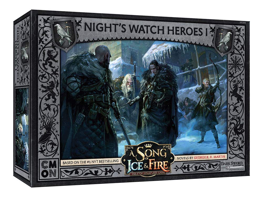 A Song of Ice and Fire : Tabletop Miniatures Game - Nights Watch Heroes #1